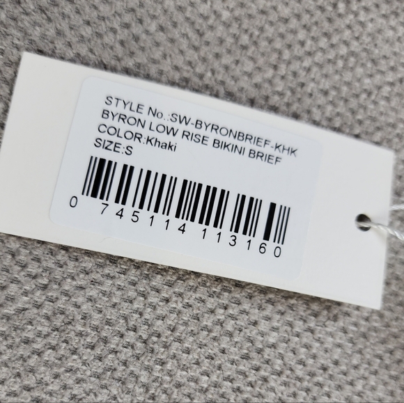 NWT Dream Bandits Sustainable Green Ruffle Low Rise Byron Bikini Breif Sz Small - Picture 3 of 11